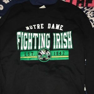 Notre Dame crewneck